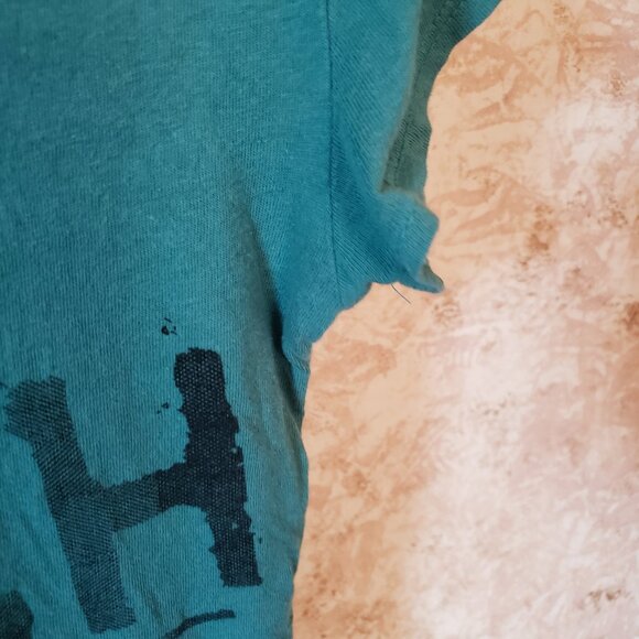 "Good Witch" fitted green ringer graphic tee - Picture 4 of 8